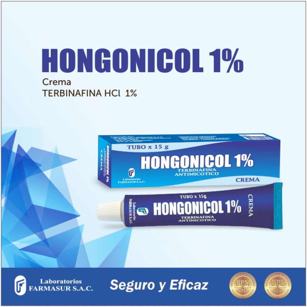 Hongonicol 1% Crema